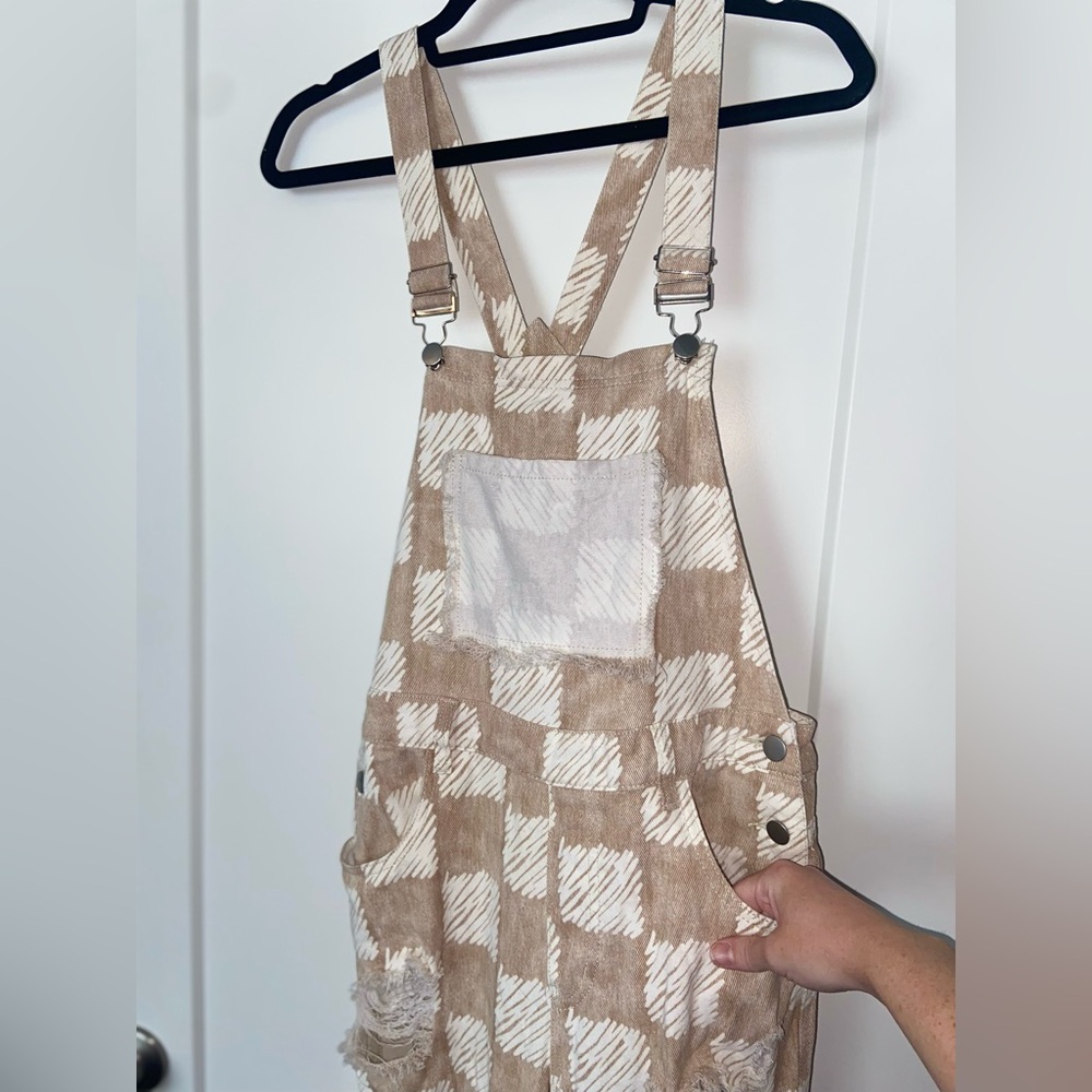 Pol Patchwork Overalls - image 2